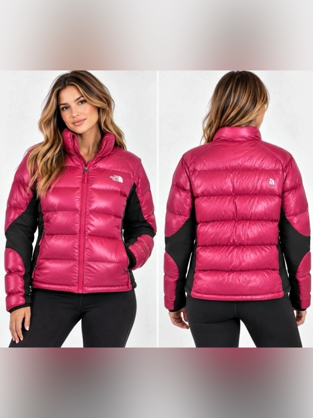 The North Face Summit Series Crimptastic Hybrid Down Puffer Pink Size XL